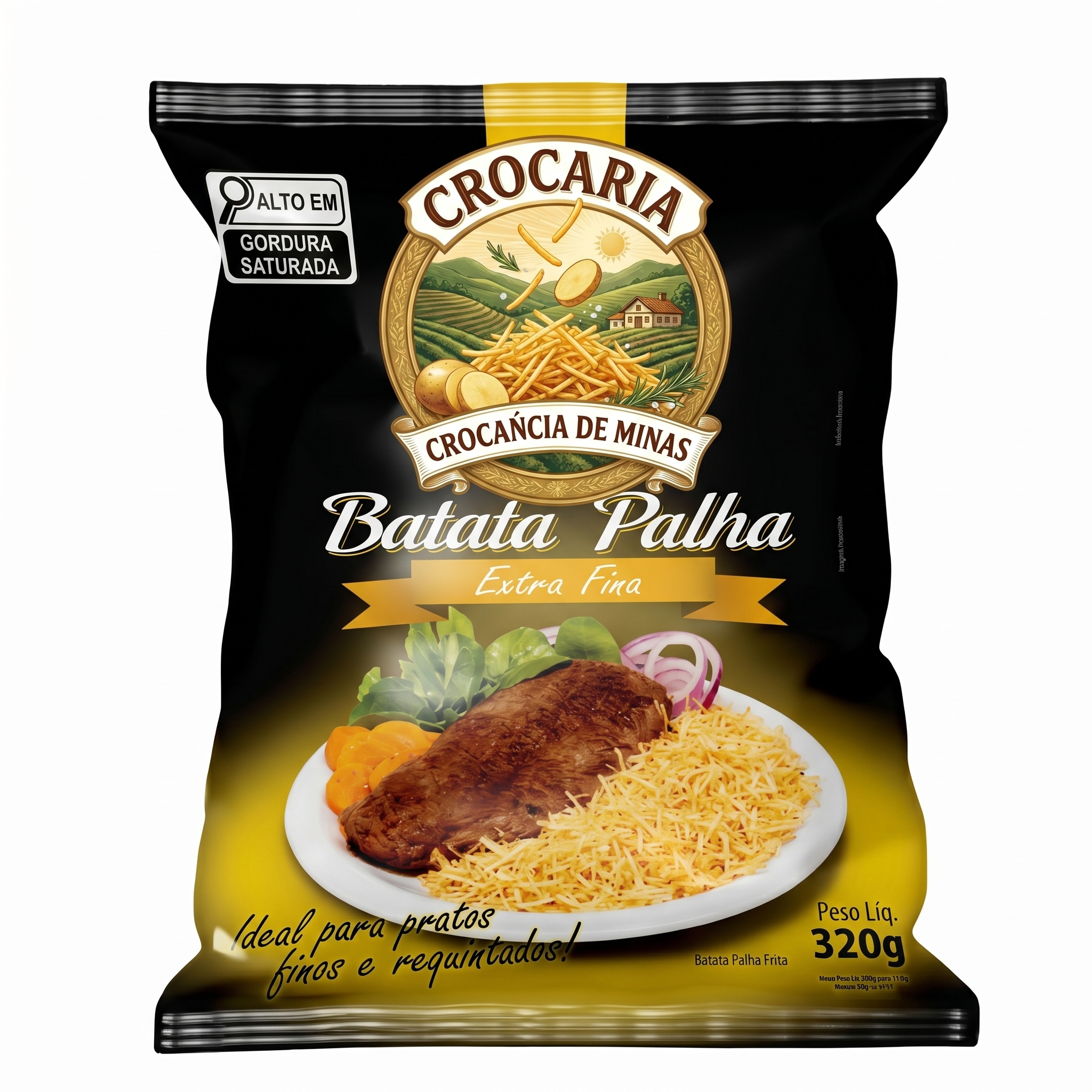 Batata Palha Extra Fina 320g