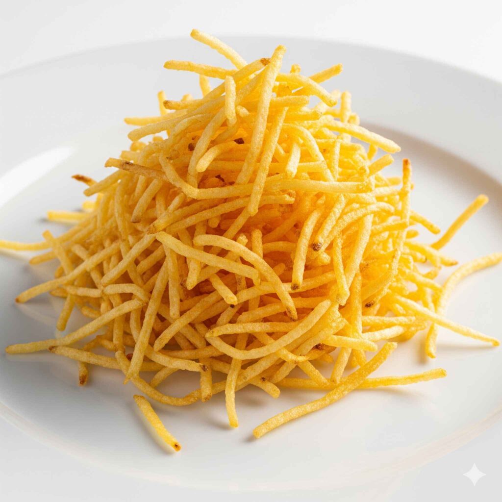 Batata palha CROCARIA dourada e crocante